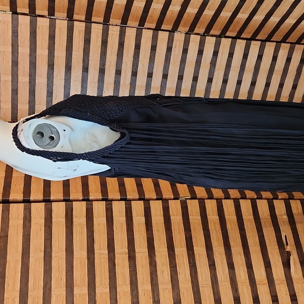 NWT! Ralph Lauren fringe maxi dress - Picture 9 of 15